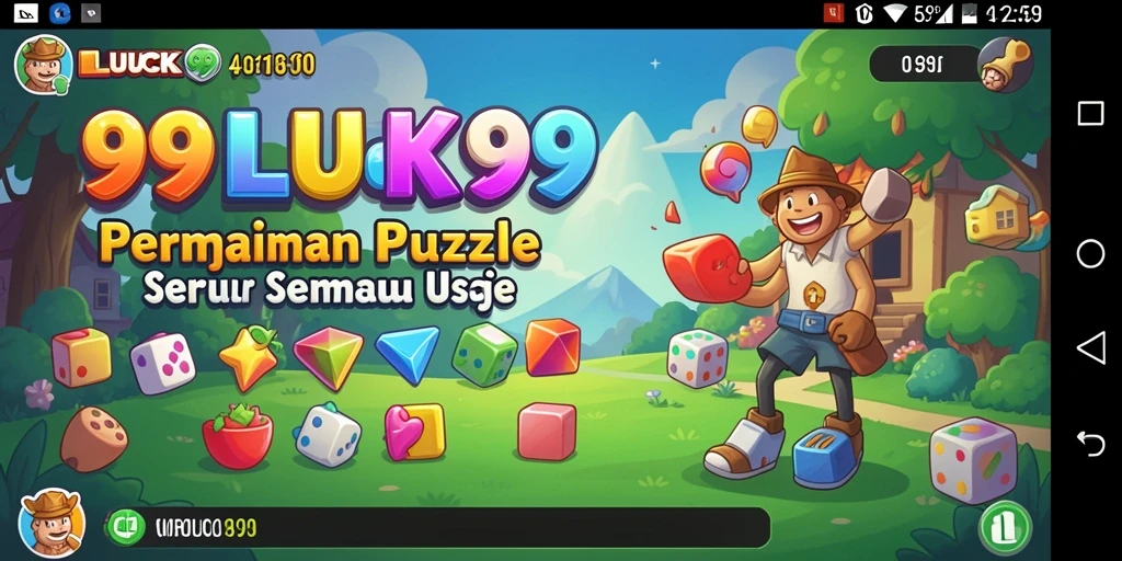 Tampilan gameplay <strong>99LUCK99</strong> yang menantang dan penuh warna.
