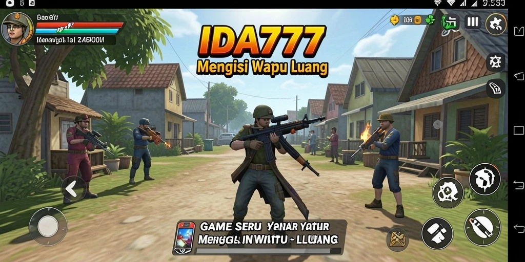 Tampilan gameplay seru dan menarik dari IDA777.