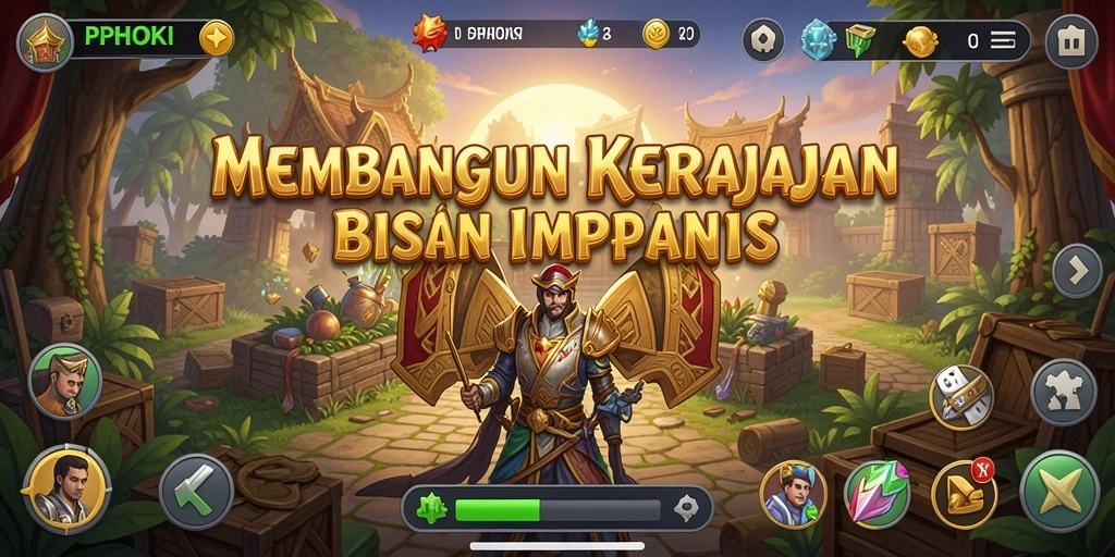 Tampilan menawan dari gameplay Tycoon PPHOKI yang mengasyikkan.