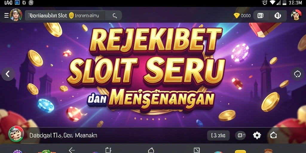 Tangkapan layar gameplay REJEKIBET menampilkan keseruan permainan Slot.