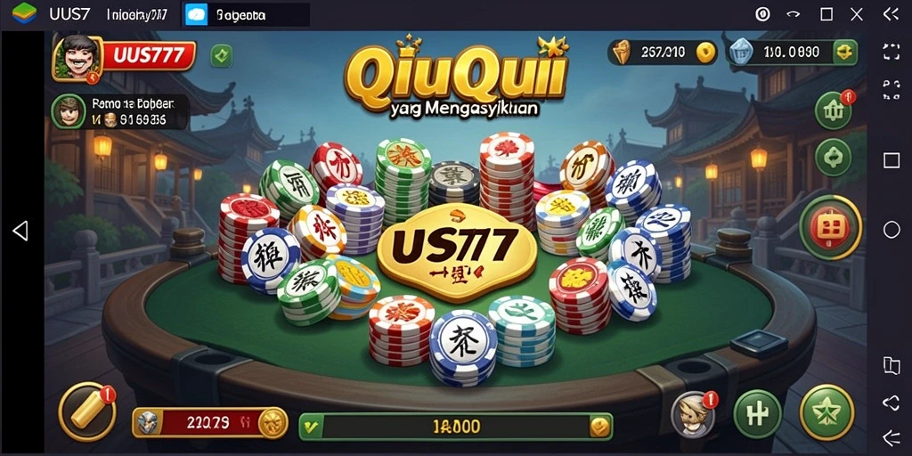Gameplay QiuQiu yang mendebarkan dan seru.